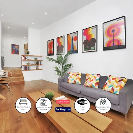 1 Bedroom Apartment Short Term Rental & Flexible Renting Hackney With Free Wifi